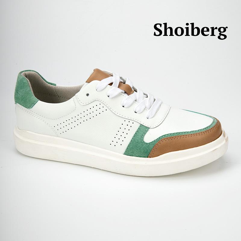 Кеды женские молочные Shoiberg