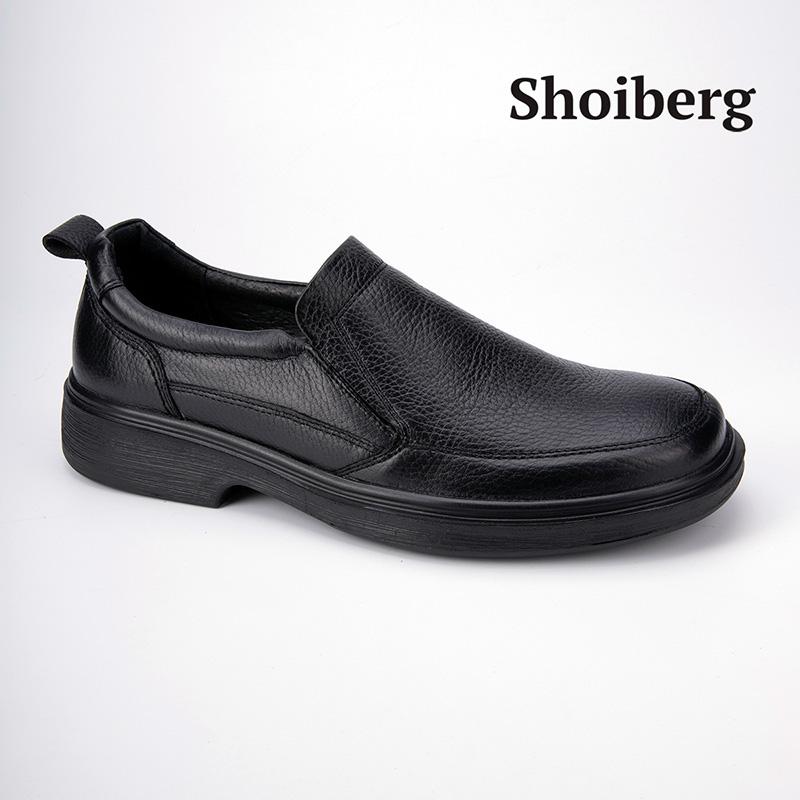 Слипоны мужские черные Shoiberg