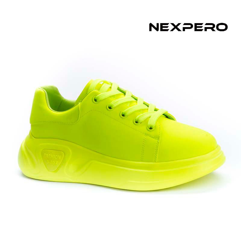 Кроссовки женские желтые Nexpero