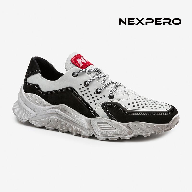 Кроссовки мужские белые Nexpero