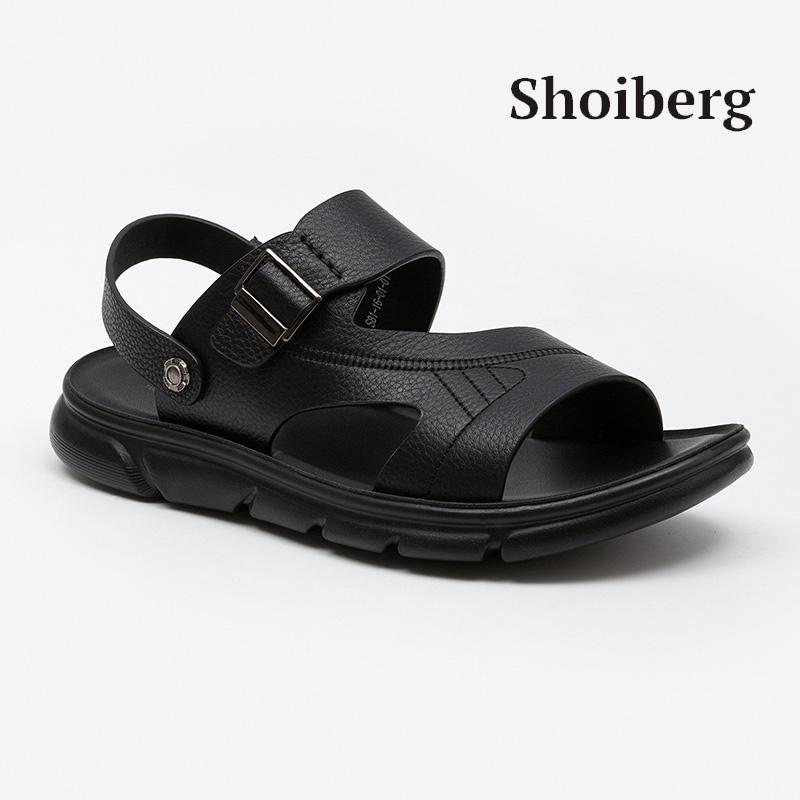 Сандалии мужские черные Shoiberg