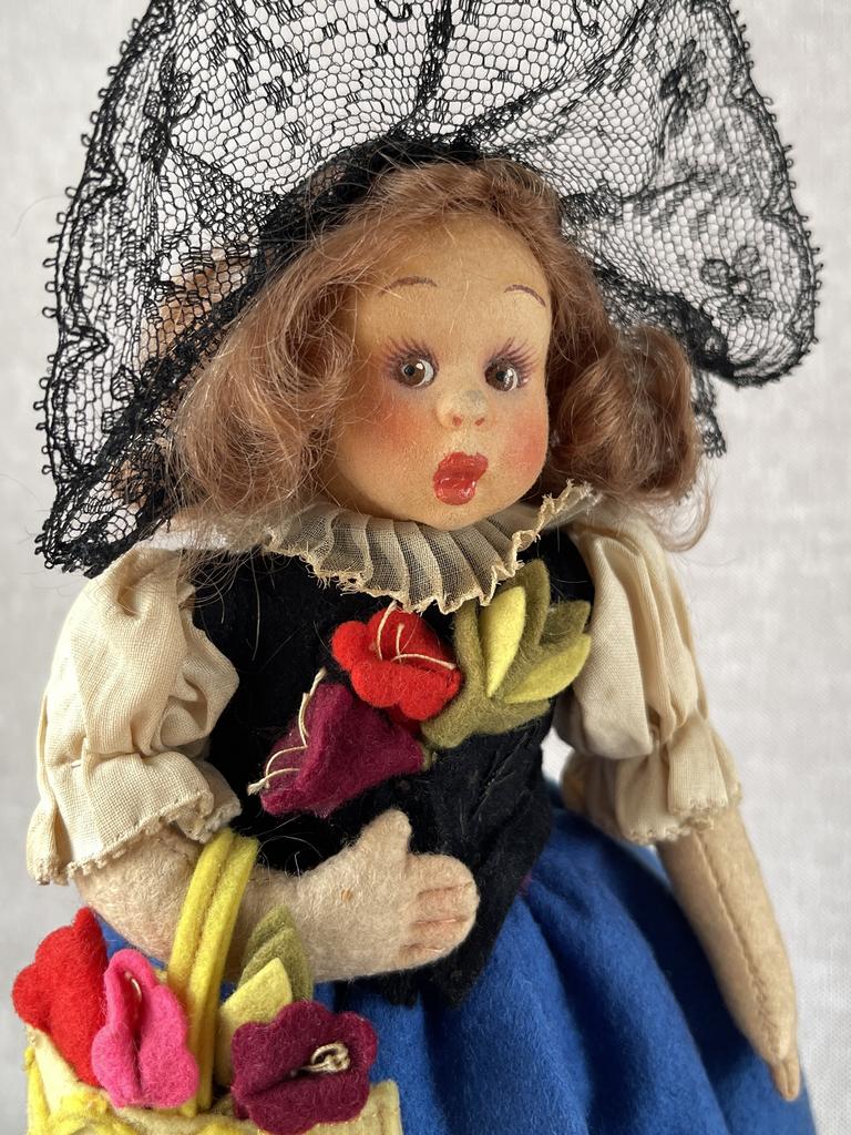Кукла-маскотте, Lenci, Италия, 1930-е г.