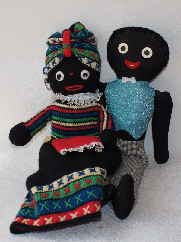 Пара этнических кукол "Gollywog", 50 см (700527)