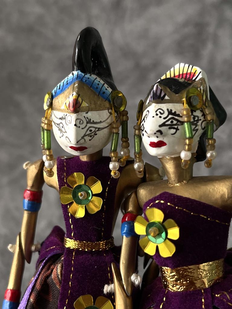 Оригинальные куклы-марионетки о. Ява, 21 см (700531)