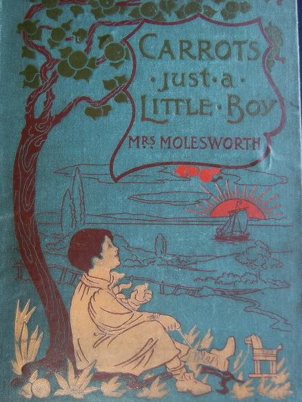 Антикварная детская книга "Carrots just a Little Boy", 1898 г.