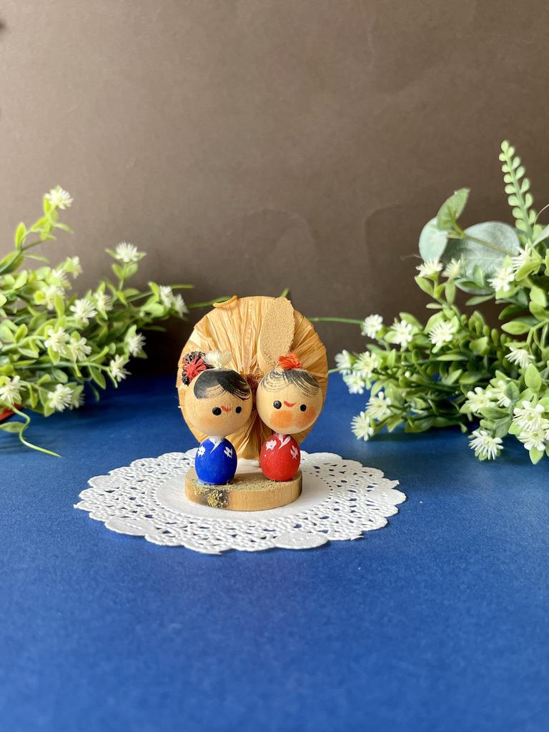 Японские деревянные куклы Kokeshi, 7 см (500952)