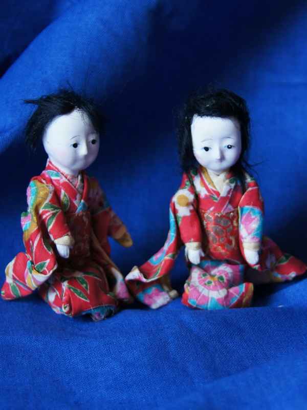 Японские миниатюрные куклы, 1950-е г. (500919)