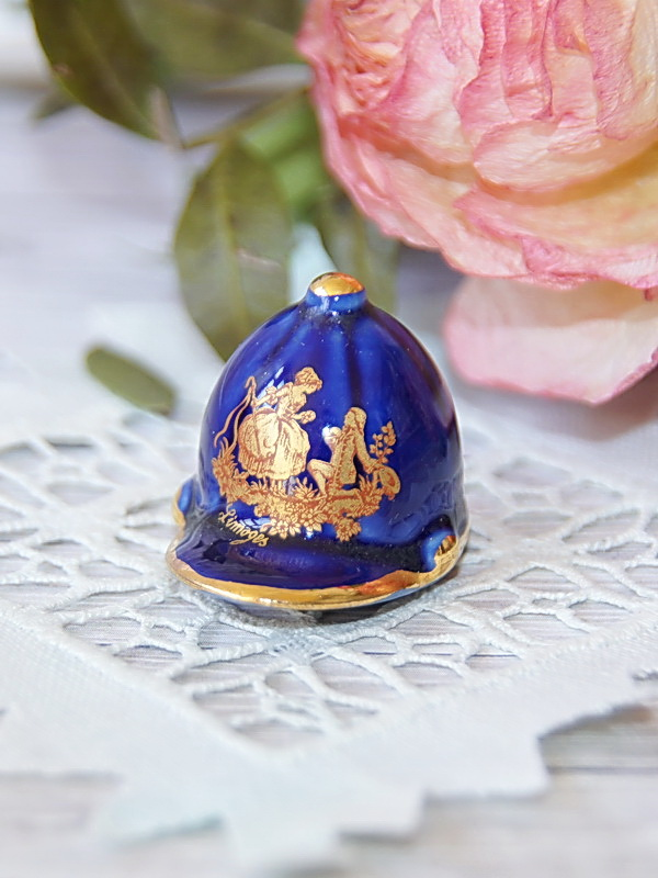 Фарфоровая миниатюра, Лимож, Франция