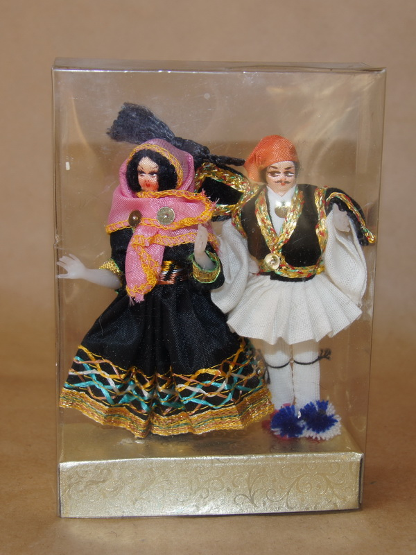 Греческие оригинальные куклы мини, 11 см (2007403)