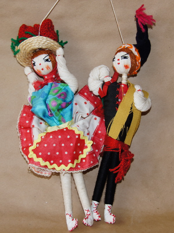 Португальские тканевые куклы, 25 см (2008633)