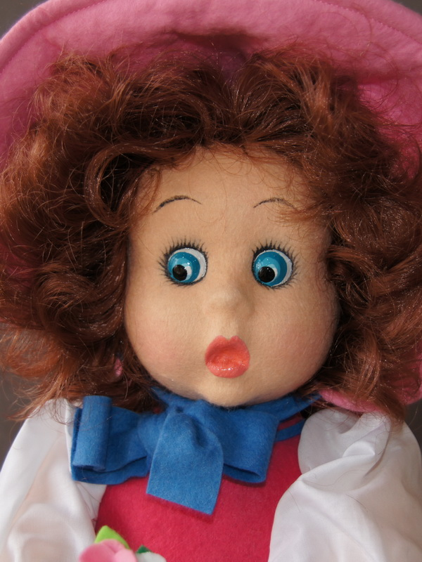 Винтажная итальянская кукла Lenci, 53 см