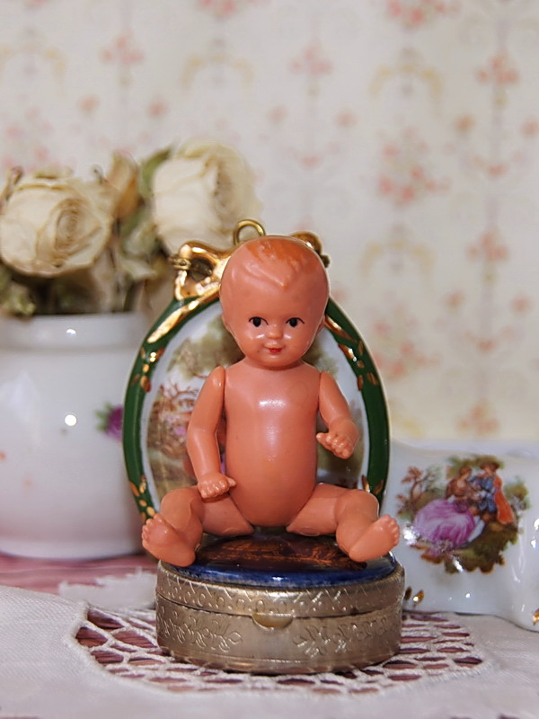 Мини пупсик Emil Schwenk, с маркировкой, Германия, 7 см, 600241