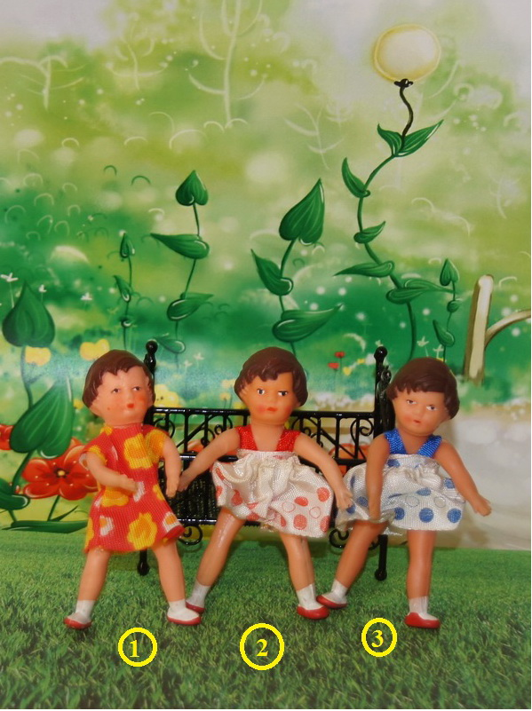 Куколки ГДР, 8 см, 600277