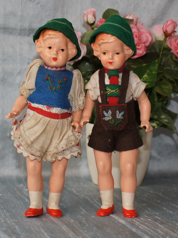 Старинные куклы ECW, Тюрингия, Германия, 20 см, 600291