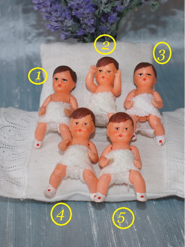 Пупсики-пинеточники, 7 см, 600319