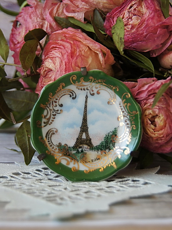 Фарфоровая миниатюра, Лимож, Франция, 170547