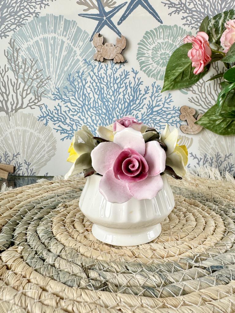 Букет из пяти роз, 8х8 см, Stratford 60-е г.