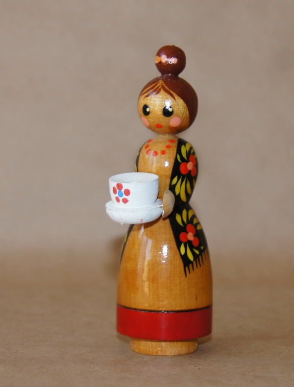 Деревянная кукла, Россия, 12 см (2008737)