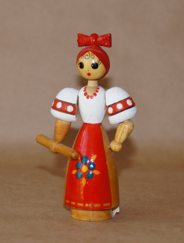 Деревянная кукла, Россия, 12 см (2008739)