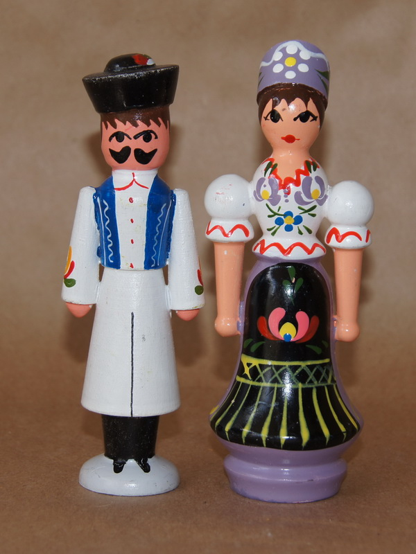 Румыния, деревянные куклы, 13 см (2008893)