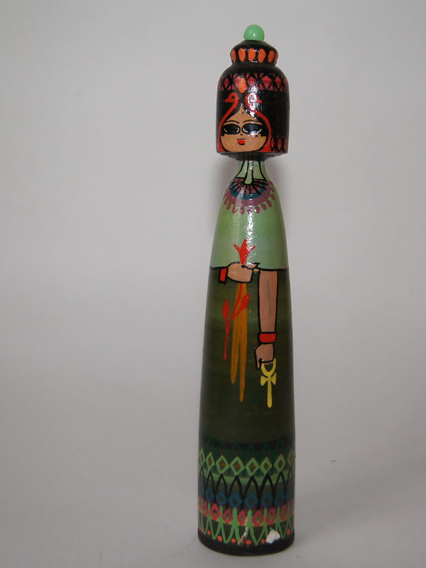 Деревянная египетская кукла, 20 см (2009323)