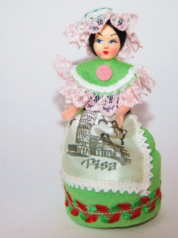 Кукла в национальной одежде, Пиза, 13 см (2009362)