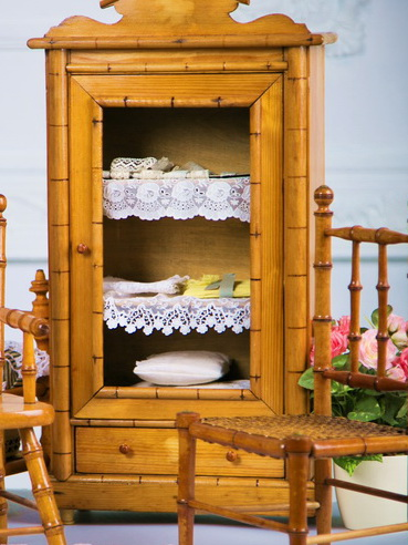 Антикварная мебель для куклы, начало XX века, Европа