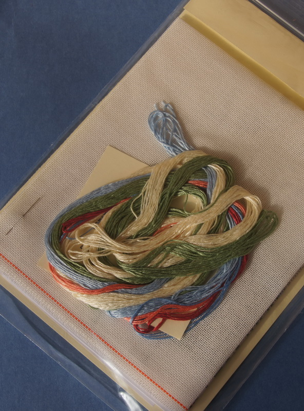 Набор для вышивания ковра (зеленый)