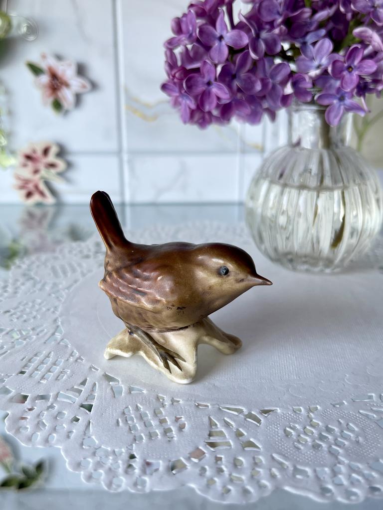 фарфоровая фигурка Крапивник, Goebel, 1976 г.