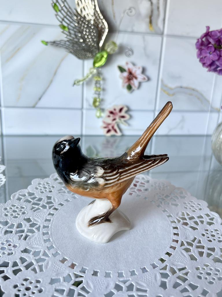 Птичка, глазурованный фарфор, Goebel