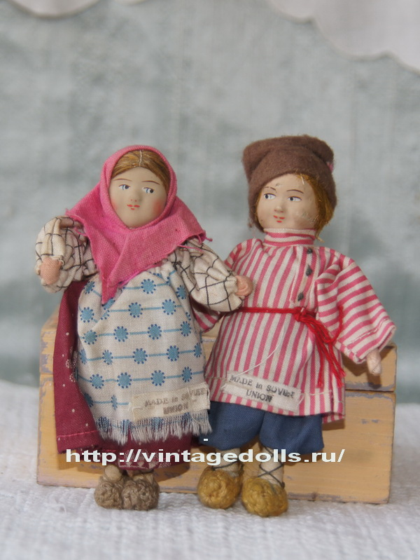 Старинные русские куклы