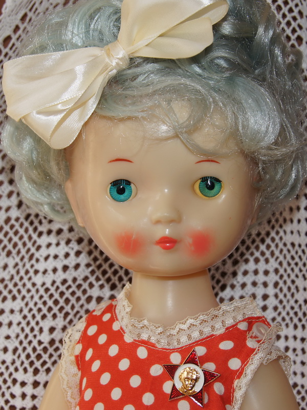 Кукла СССР, в родной одежде, 55 см