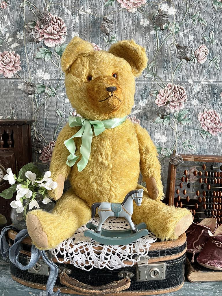 Антикварный Sonneberg Teddy Bear, 57 см