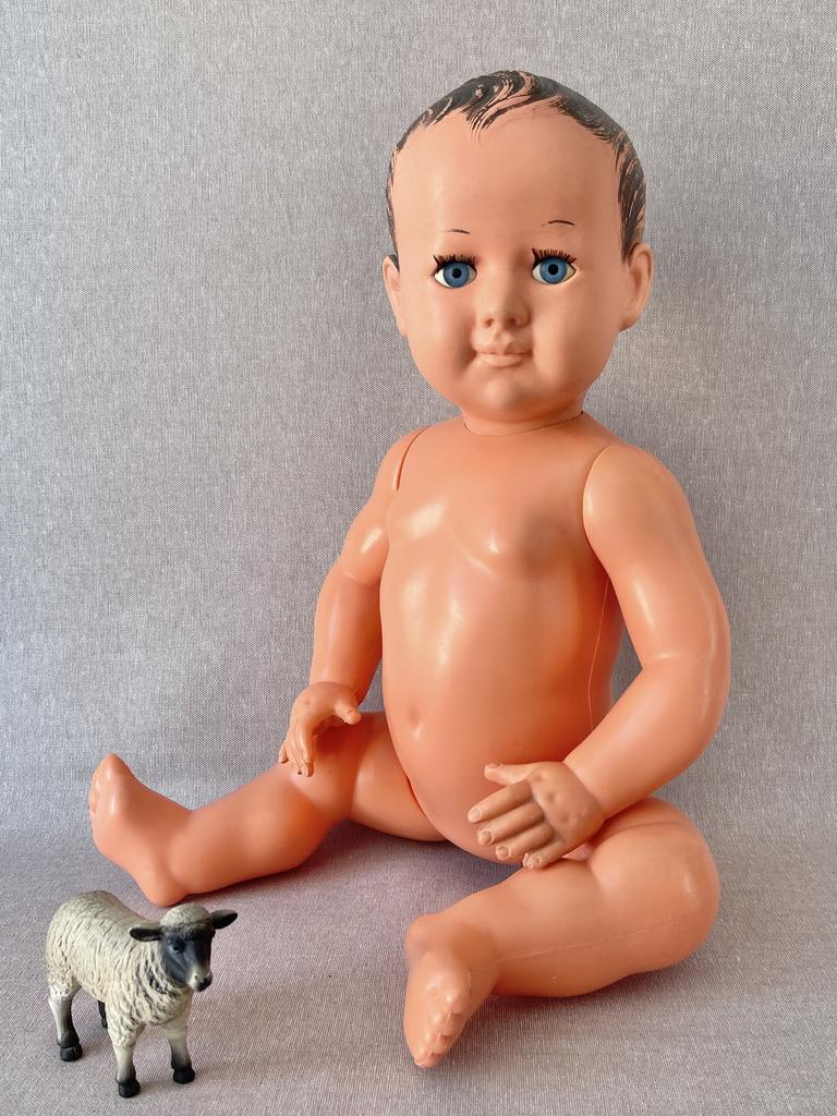 Старинный французский пупс Petit Colin, 50 см