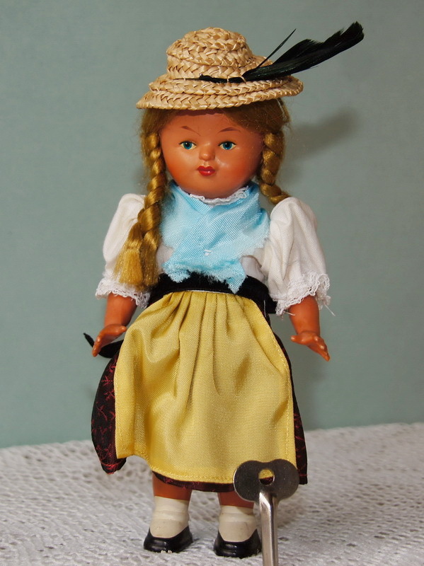 Механическая кукла, Германия, 16 см