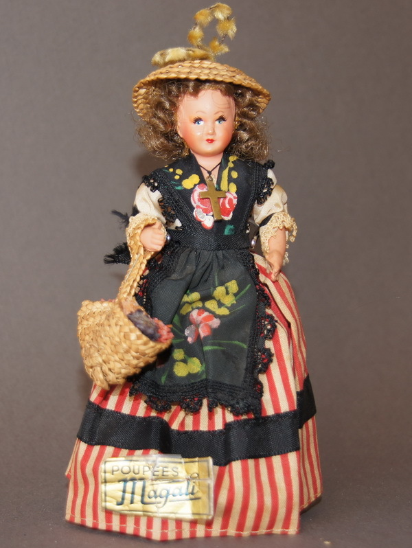Антикварная кукла Petitcollin, 13 см (1401051)