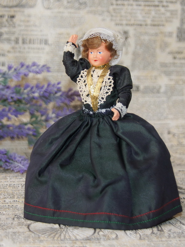 Французская целлулоидная кукла, 13 см (1400683)