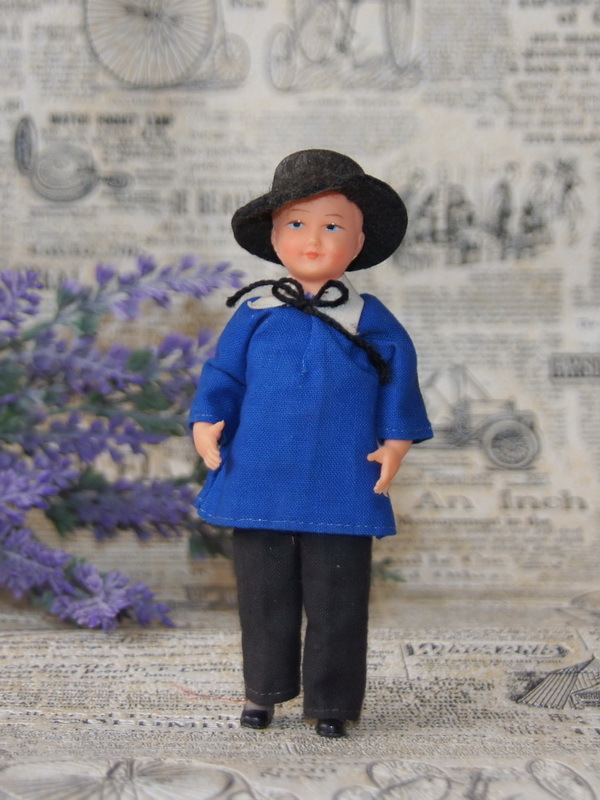 Французская кукла-мальчик, 13 см (1400689)
