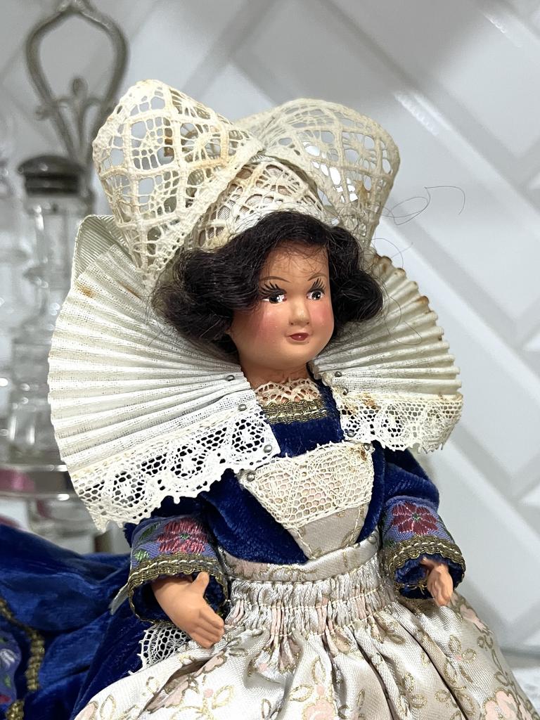 Старинная целлулоидная кукла Petitcollin, 18 см(арт.1400697)