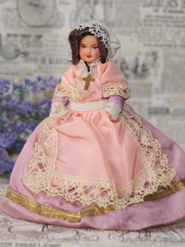 Французская целлулоидная кукла, 13 см (1400699)