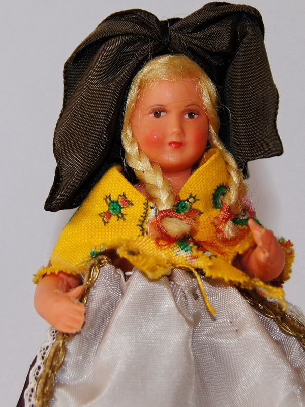 Старинная кукла Petitcollin, 13 см (арт.1400865)