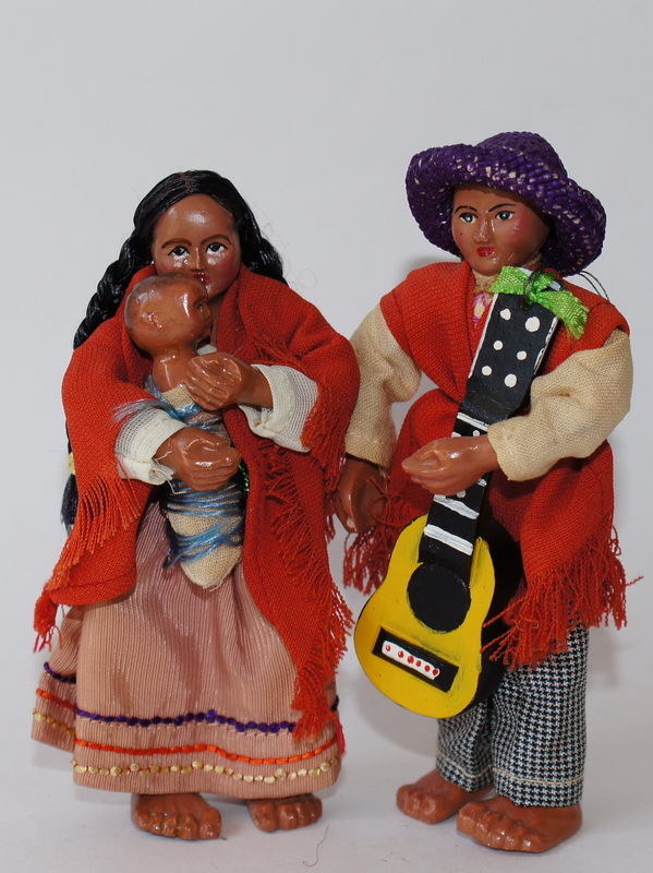 Куклы Перуанская семья, 11 см (700711)