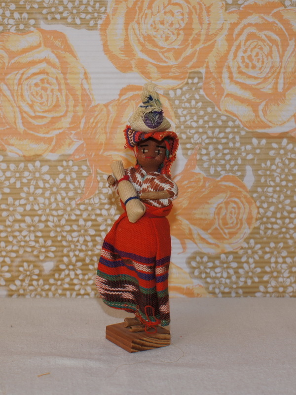 Гватемала, этно кукла, 16 см (700876)