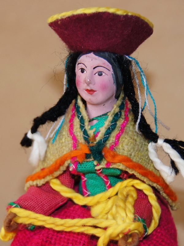 Этническая кукла Перу, 23 см (700572)