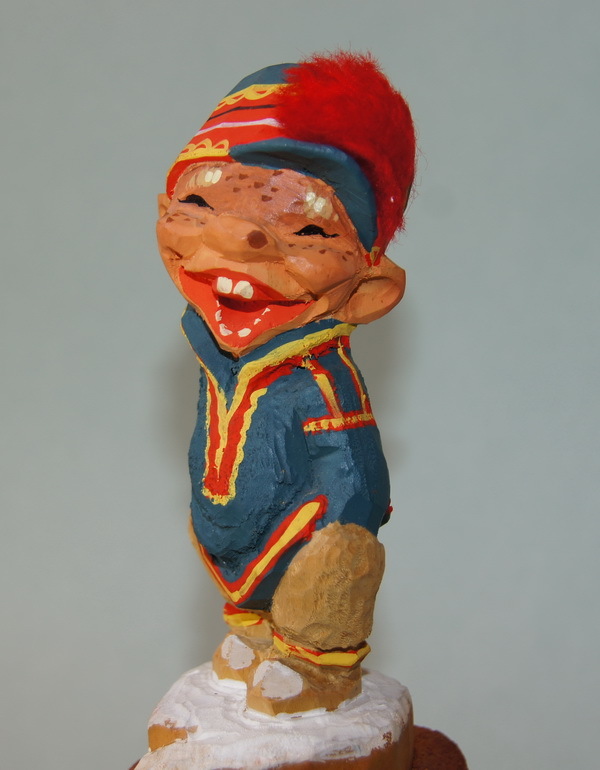 Деревянная музыкальная кукла, 22 см (700589)