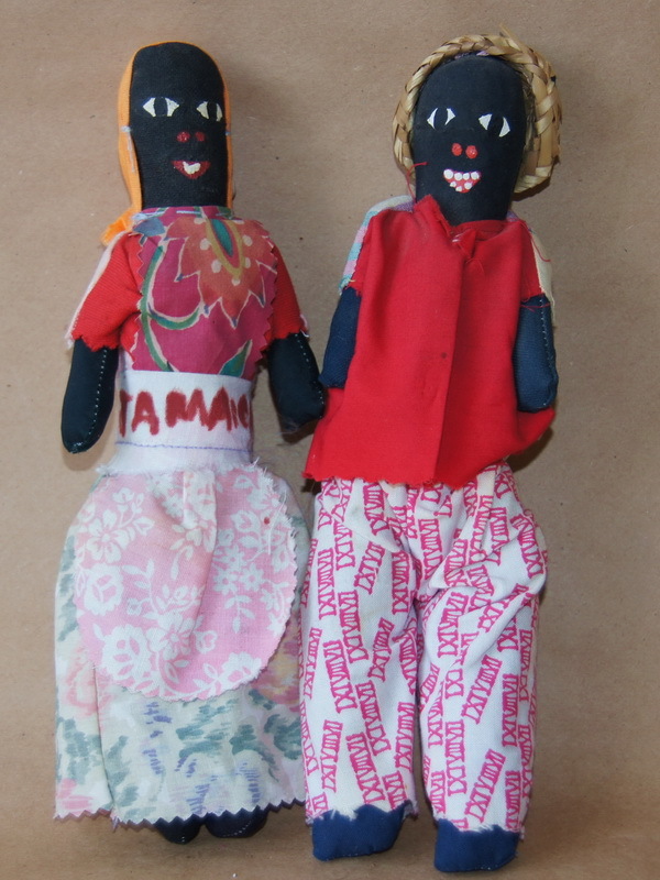 Народные куклы Ямайки, 2 шт., 23 см (700598)
