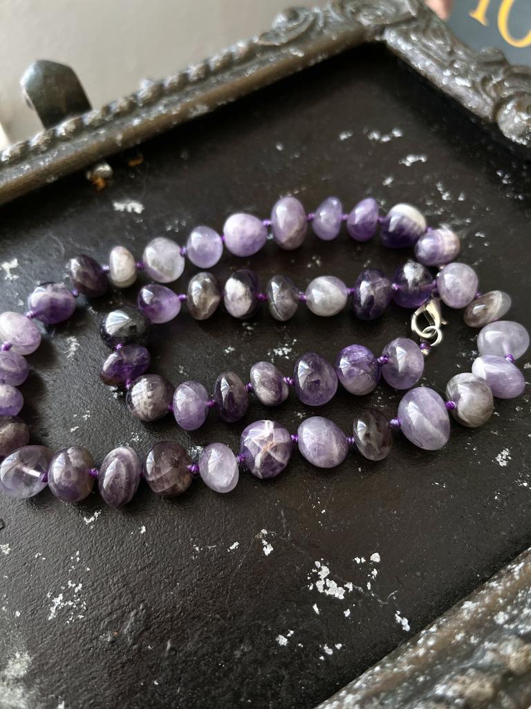 Бусы аметист