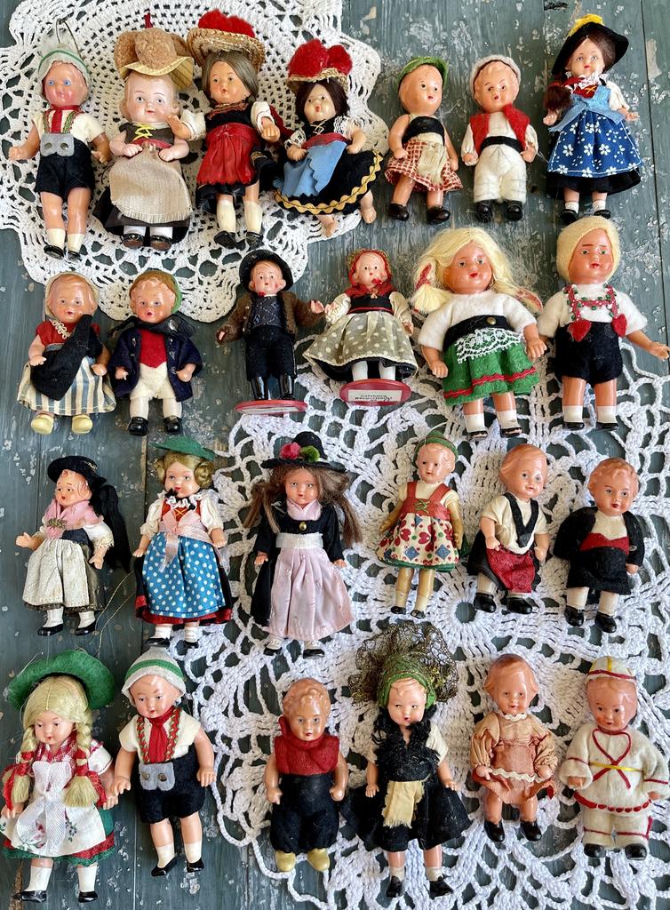 Shildkrot старинный  пупсик,  старинная кукла