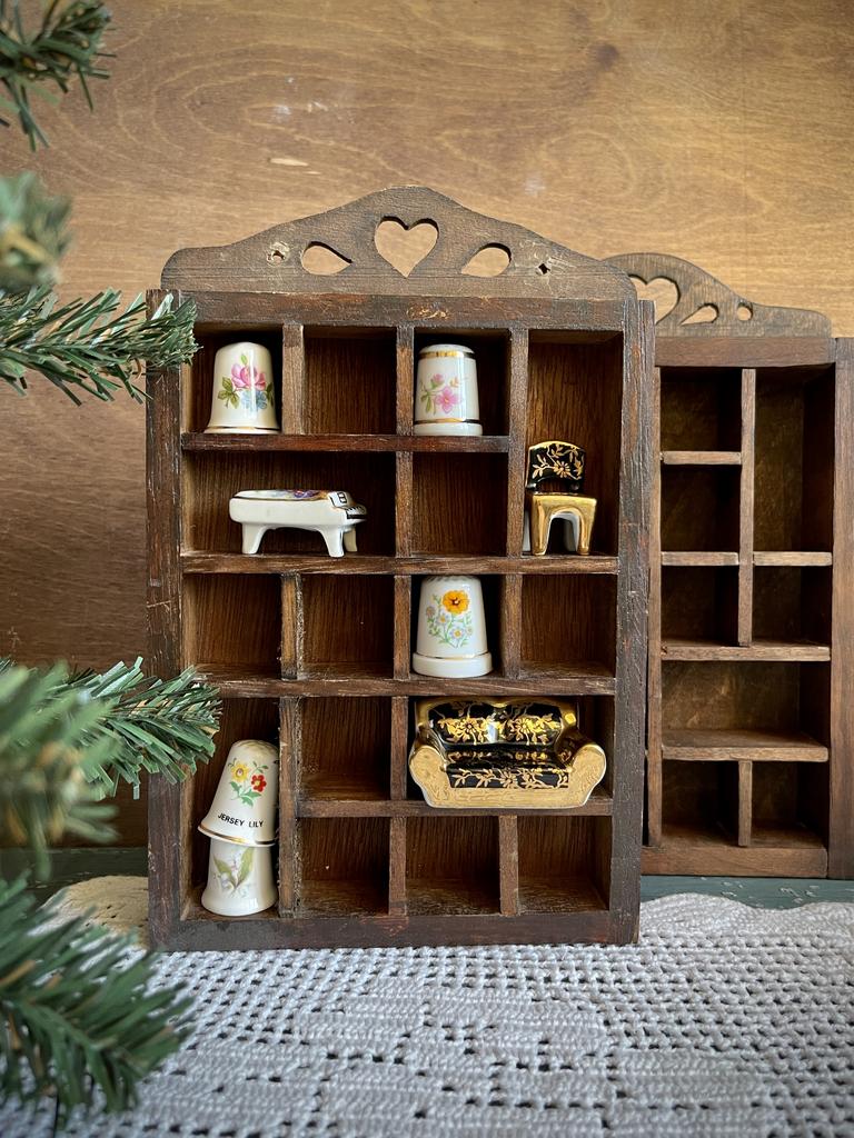 Подставка для наперстков, фарфоровые наперстки, коллекционная миниатюра