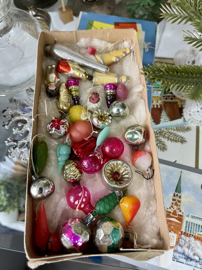 Советские елочные игрушки, елка Малютка